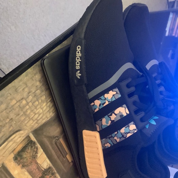 Hardly used Addidas camouflage